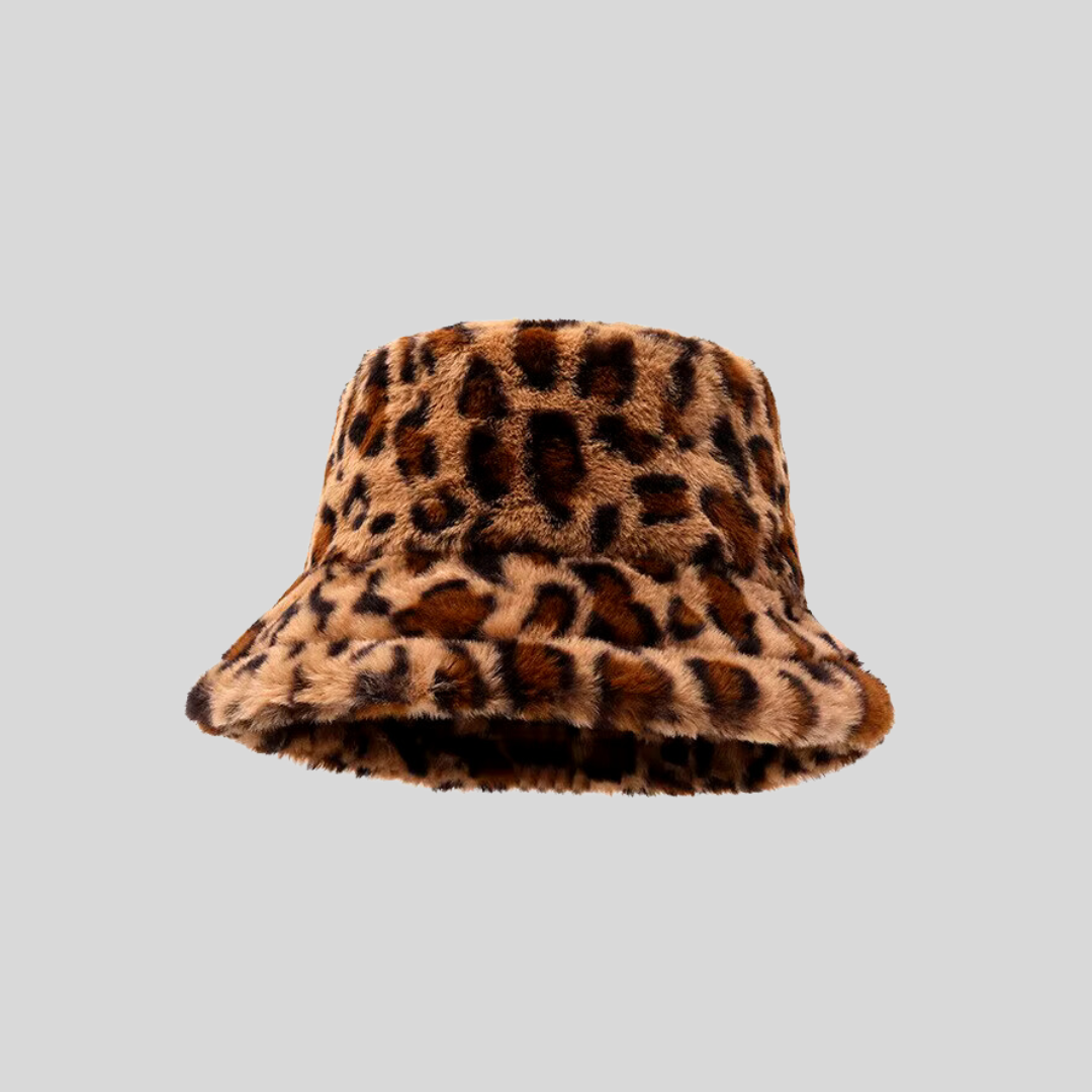 French Wool Hat - Leopard