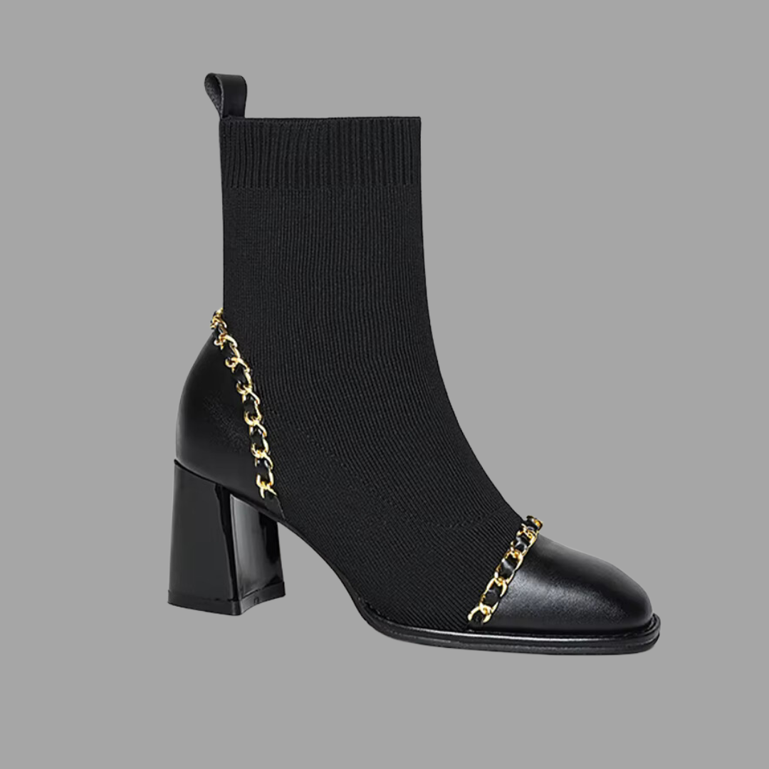 Chic Ankle Boots - Black