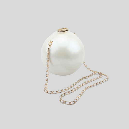 Elegant Bag Globe - White